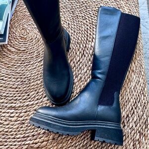 Steve Madden High Boot lug Soles